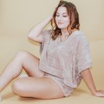 Dress Forum Wayward Chenille Elastic Lounge Shorts Photo 4