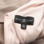 Betsy and Adam  - Petite "Gracie" Galaxy Knit Glitter Draped Gown Photo 3