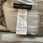 Dolce & Gabbana Midi Dress in Cream with Cap Sleeves Photo 2