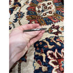 Vintage Thailand Sterling Silver Hinged Bangle Bracelet 7g Safety Chain 925 Photo 4