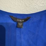 Guess  Blue Satin Cami Blouse Sz S NWT Photo 4