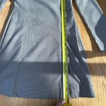 ZARA  Women's Plaid Brown Dress Long Sleeve Short Square Neck Zip Size Medium Photo 6