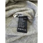 August Silk  Grey Long Sleeve Ruffled Neckline &‎ Cuffs Pullover Sweater Petite M Photo 5