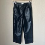 Wilfred  black faux leather cropped pants Photo 2