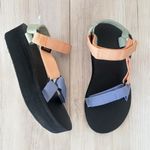 Teva NWT  Free people platform Sandals 10 summersalt pastel Photo 4