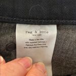 Rag and Bone  Black Cropped Ankle Jeans Photo 5