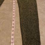 SheIn Womens black and gold SEMI SHEER glitter leggings Photo 6