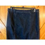 Belle Vere  Denim Maxi Skirt Black Size Large (5848) Photo 2
