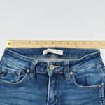 KanCan Maurices Women's Jeans 23 Skinny Mid Rise Frayed Hem Stretch Denim Blue Photo 7
