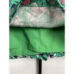 J.Crew J‎ by  Green Poppy Floral Basketweave Cotton Pencil Skirt Size 10 Photo 5