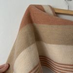 Free People  Striped Tan and Pink Scarf Photo 5