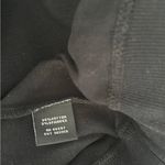 BCBGMAXAZRIA NWT  Cotton Rhinestones Bows Hoodie Track Suit 2-Piece Blk/Silver XL Photo 7