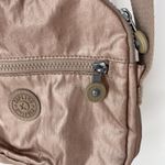 Kipling  Sabian Triple Compartment Crossbody Bag Purse Dusty Taupe Pink Photo 3