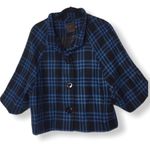 The Limited  SZ S checkered pea coat NWOT Photo 1