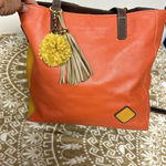 Claudia G Leather Tote/Satchel/Crossbody Bag Excellent Condition Photo 1