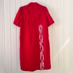 Adidas x Danielle Cathari Red Mock Neck Mini Tech Dress Athletic Designer Collab Photo 3