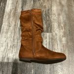 Brown Suede Slouch Boots EU Size 39=US Size 8 Photo 3