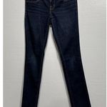 J Brand  The Pencil Leg Jeans Mid Rise Dark Blue Denim Pants Womens Size 24 Photo 0