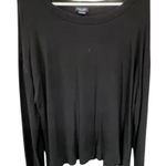 Splendid  Classic Black Long Sleeve Tee Photo 0