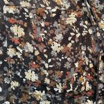 Eddie Bauer Floral Long Sleeve Sheer Shirt w/ Front Open Pocket - Size XS Photo 4