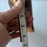 Nine West Womens Trendz3Pump Gold Mettalic Party Formal Evening Pumps Sz 9M ✔️ Photo 8