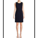 Tahari  Sheath Dress Size‎ 6 Black lined with Rhinestones Photo 2