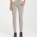 AG Adriano Goldschmied AG Jeans The Stevie Ankle Petite Corduroy Gray Slim Straight Pants Size 28P Photo 0