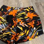 Superdry  size 6 floral linen blend shorts Photo 3