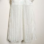 Betsey Johnson White Lace Flutter Babydoll Chemise S Photo 9