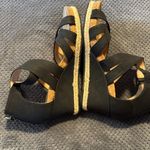 Adrienne Vittadini Adrienne Vittadini Timmy Black Strappy Sandals Size 6.5 Photo 7