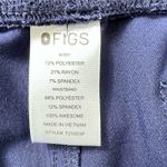 FIGS  Technical Collection Navy Scrub Pants XL Petite Straight Leg Drawstring Photo 3