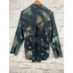 Cloth & Stone  ANTHROPOLOGIE TIE DYE BUTTON UP SHIRT WOMENS S LONG SLEEVE Photo 1