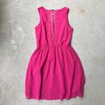 Doe & Rae  Pink Lace Detail Dress Photo 6