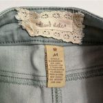 Altar'd State Blue Chambray Button Front Mini Skirt Size M Photo 3