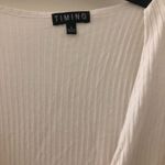 Timing 🆕  Deep V Crop Top Photo 2