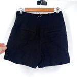 Ann Taylor Factory Women High Waist Shorts Pleated Casual Summer Black Size 0 XS Photo 1