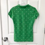 Pique polo critter womens shirt XS Green Photo 2