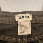 L'Agence  Margot‎ High Rise Skinny Jeans in Olive Night size 29 Photo 6
