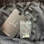 NWT Joh. Willis Black Textured A line Midi Skirt Pearl & Rhinestones Sz L 💚🎀 Size L Photo 9