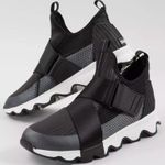 Sorel Kinetic Black Strap Sneaker Size 6 Photo 0