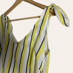 Cupcakes and Cashmere  Marguerite Striped V-Neck Tie Shoulder Mini Dress Photo 7