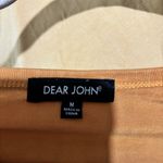 Dear John Anthropologie Tunic Top Womens Medium Multicolor Ombre Stretch Blouse Photo 6