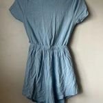 Princess Polly Light Blue Ragnar Tie Front Romper 2 Photo 7