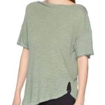 Free People She’s So Cool Linen Raw Hem T Shirt Photo 0