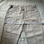 Sigrid Olsen  Light Gray Linen Capris Photo 6