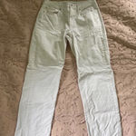 American Eagle ‘90s Straight White Jeans Photo 0