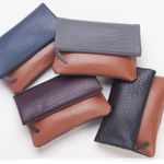 Cole Haan x American Airlines Foldover Zipper Pouch. Photo 1