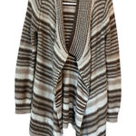 MODA International Wool Blend Cardigan Small Brown Photo 0