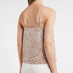 EXPRESS Women’s Animal Print in BROWN & BLACK Square Neck Cami size Medium Photo 12