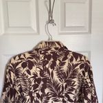 Mango MNG  XS Linen Blend Tropical Oversized Blazer Jacket Business Office NWT‎ Photo 9